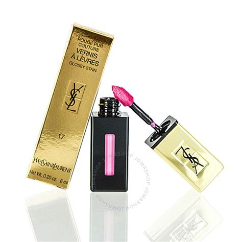 encre rose ysl|Ysl / Rouge Pur Couture Vernis A Levres Lip Gloss No.17 Encre .